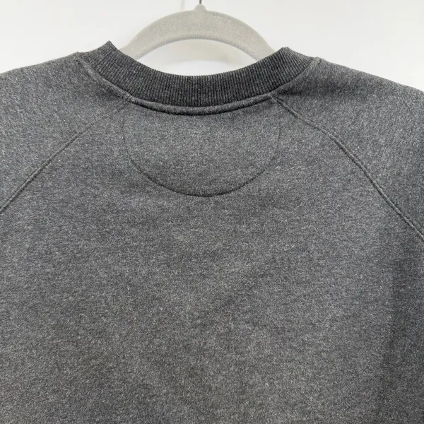 Prince Match Point Cropped Sweatshirt Womens L NWT Charcoal Raw Hem Tennis - Image 5