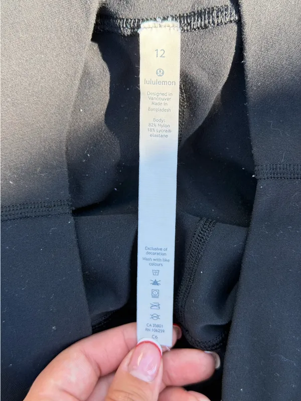 Lululemon Black Leggings - Image 3