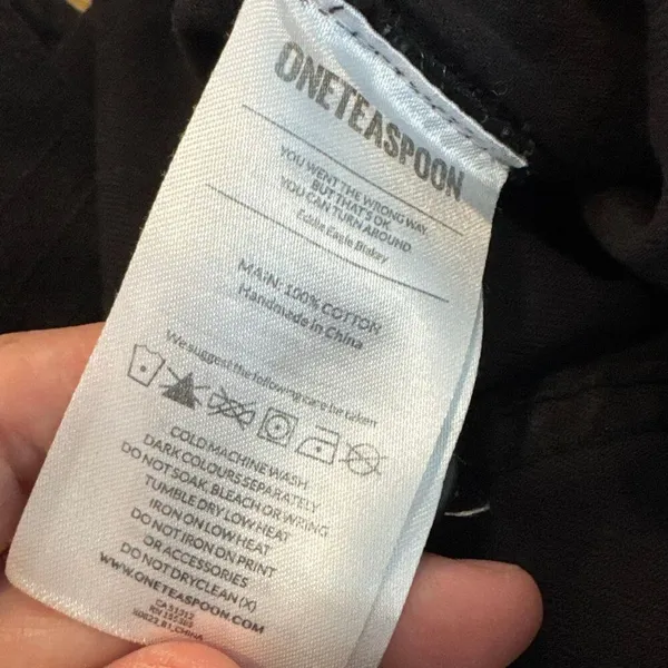 One Teaspoon Denim Jumpsuit sized small - Image 3