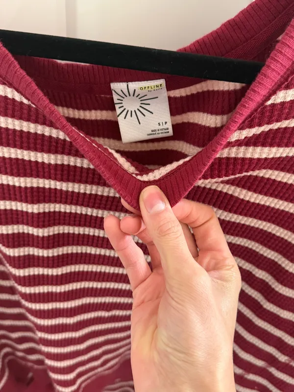 Aerie Striped Sweater - Image 3