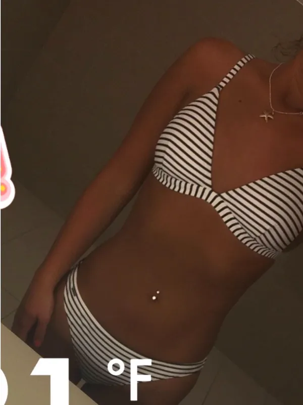 Hollister striped bikini set - Image 5