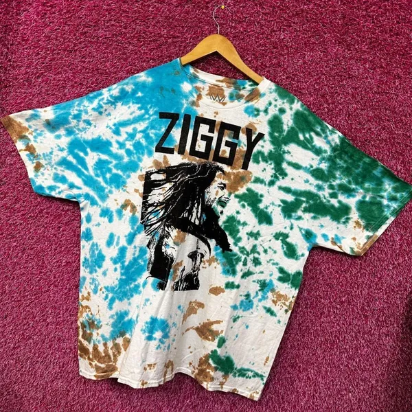 Ziggy Marley Reggae Tie Dye Tour Tshirt size 2X - Image 2