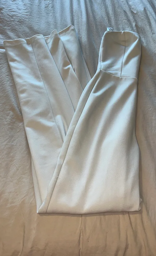 Lulus White Jumpsuit Wide-Leg - Image 2