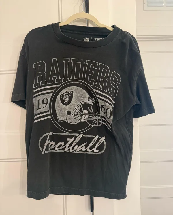 Vintage Abercrombie Las Vegas Raiders Tee - Image 2