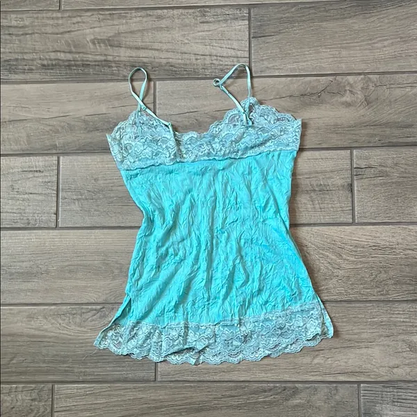 Xhilaration Blue Fitted Lace Camisole - Image 10