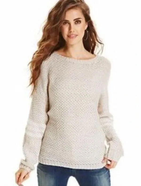 Jessica Simpson Cream Sweater - Image 2