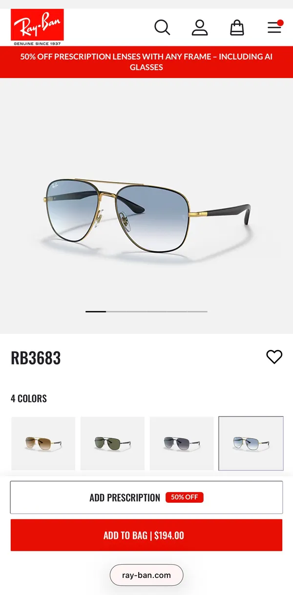 Ray Ban Sunglasses - Image 5