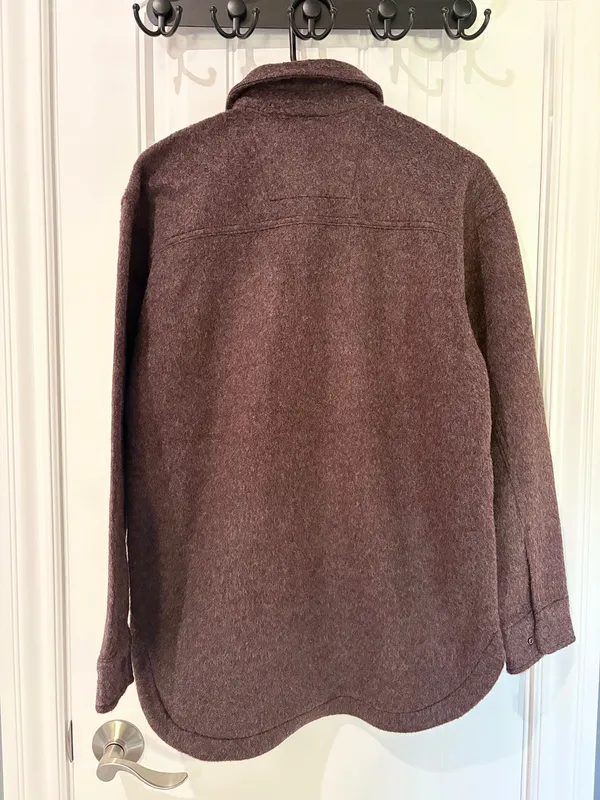 Carhartt Loose Fit Brushed Fleece Jacket XS - Image 3