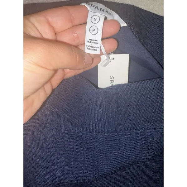 Spanx AirPique Skort Timeless Navy Air Essentials Athletic Golf Tennis S NWT - Image 3