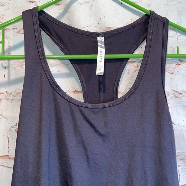 Fabletics Shirt Womens Medium Black Phoenix Lite Racerback Tank Top Athletic - Image 2