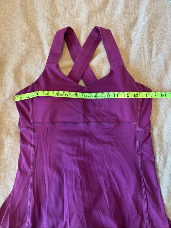 Lululemon Purple Workout Tank Top - Image 7