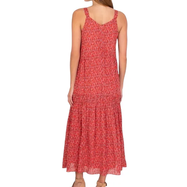 Joie Tea Rose Sleeveless Cotton Maxi Dress Medium - Image 3
