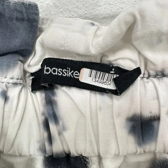 Bassike Size Small Tie-dyed Organic Cotton-jersey Track‎ Pants In White Lounge - Image 6