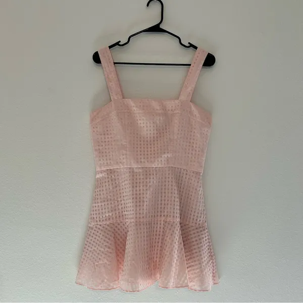Amanda Uprichard NWOT Annalise Mini Dress in Blush Pink - Image 5