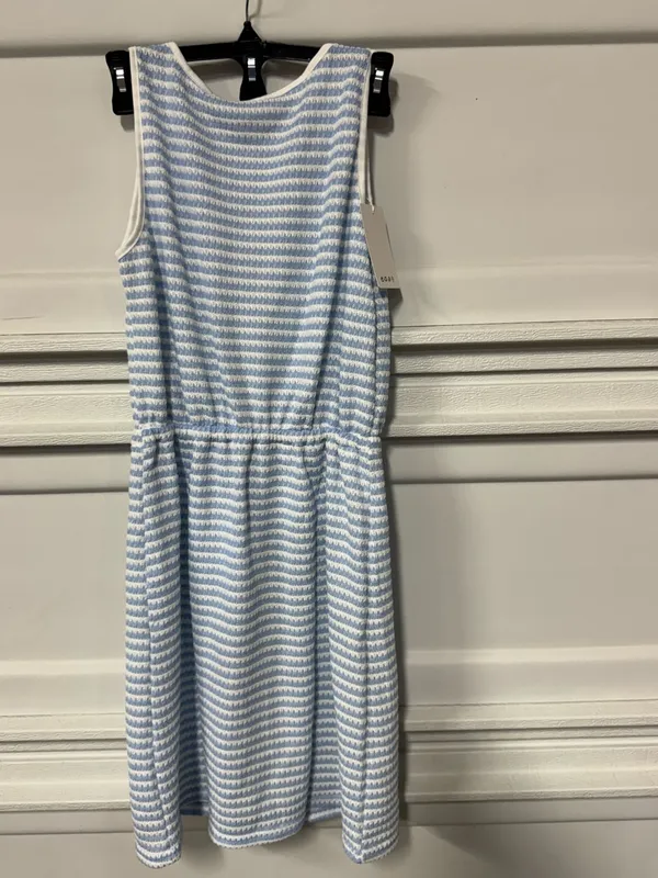Rosa Clothing Sleeveless Waist Drawstring Striped Dress medium - Image 3
