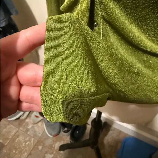 Princess Polly | Green Button-Up Long Sleeve Top - Image 5