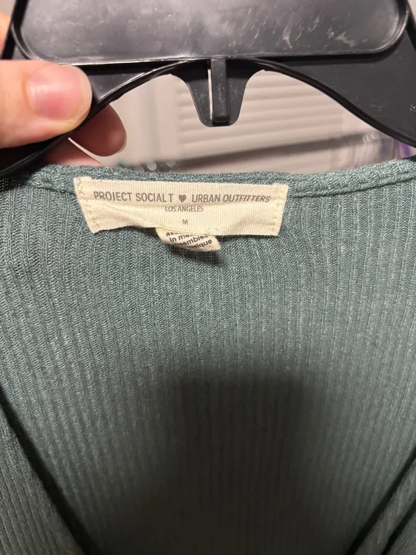 Urban Outfitters Sage wrap top - Image 4