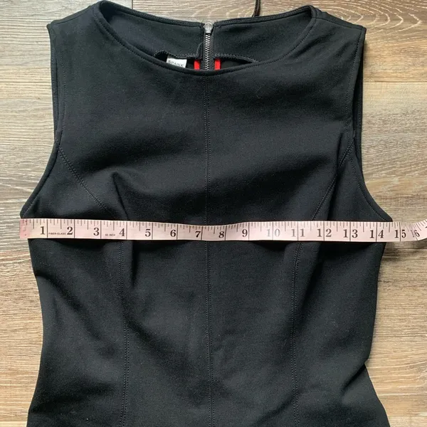 SPANX Black The Pefect Dress Fit and Flare Mini Dress S - Image 9