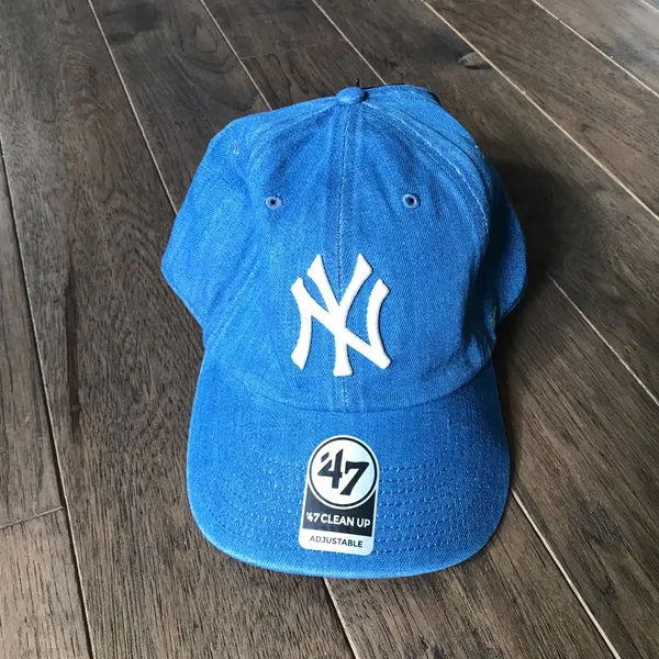 '47 Brand New York Yankees Denim Baseball Hat, American Eagle Exclusive, NWT - Image 14
