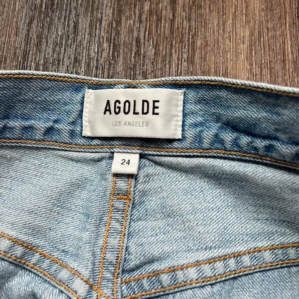 AGOLDE Riley Crop JEANS - Image 4