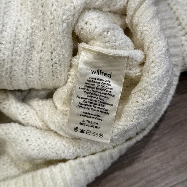 Wilfred Cream Open-Knit Crewneck Sweater - Image 6