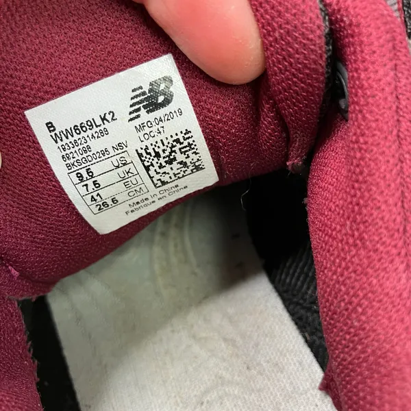 New Balance | 669v2 Brown Pink Hiking Shoe Sneaker Comfort Insert Womens 9.5 - Image 2