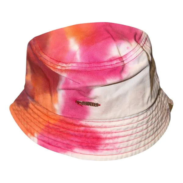 Steve Madden Pink/White Tie Dye Bucket Hat - Image 2