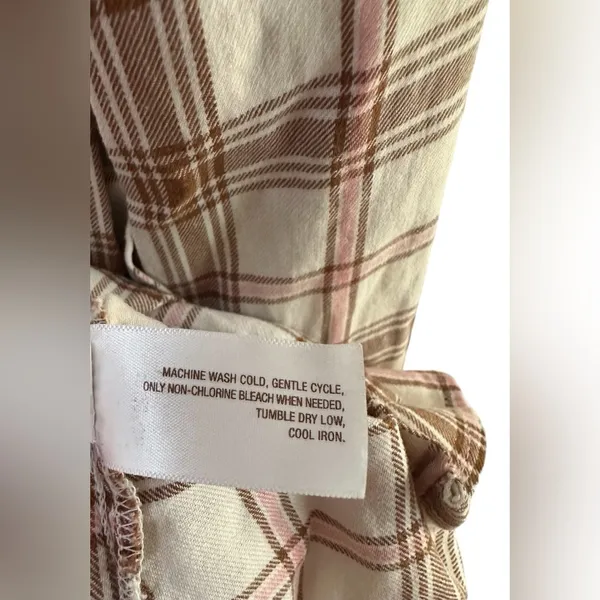 Old Navy Women's‎ Plaid Flannel Shirt - Size Large - Image 8
