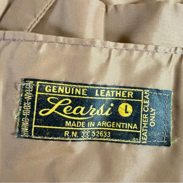 Learsi Women’s Genuine Leather Suede Vest V-Neck Barncore Cowgirl in Brown L - Image 7