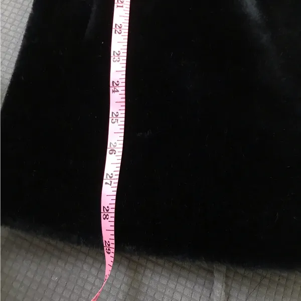 Vintage ILGWU Sasson faux fur black coat Size 10 glam fancy dressy, made in USA - Image 12