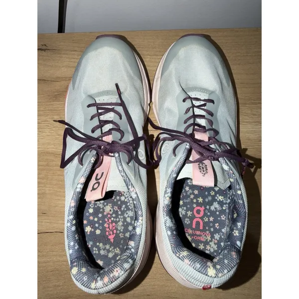 On‎ Cloudnova Form 2 Free People Movement Sneakers Women's Size 10.5 Surf Oyster - Image 12