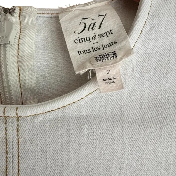 Cinq à Sept Josi Denim Women’s Mini Dress Size 2 - Image 7