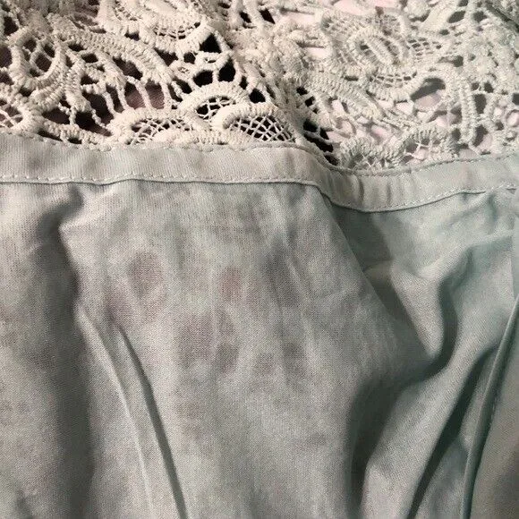 Nanette‎ Lepore knit embroidered sleeveless top women's size large zip back - Image 11