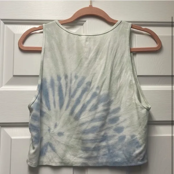 American Eagle tie dye cropped tank - Image 2