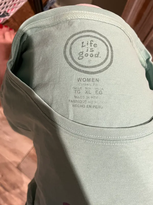 Life is Good Cropped Long Sleeve - Image 3