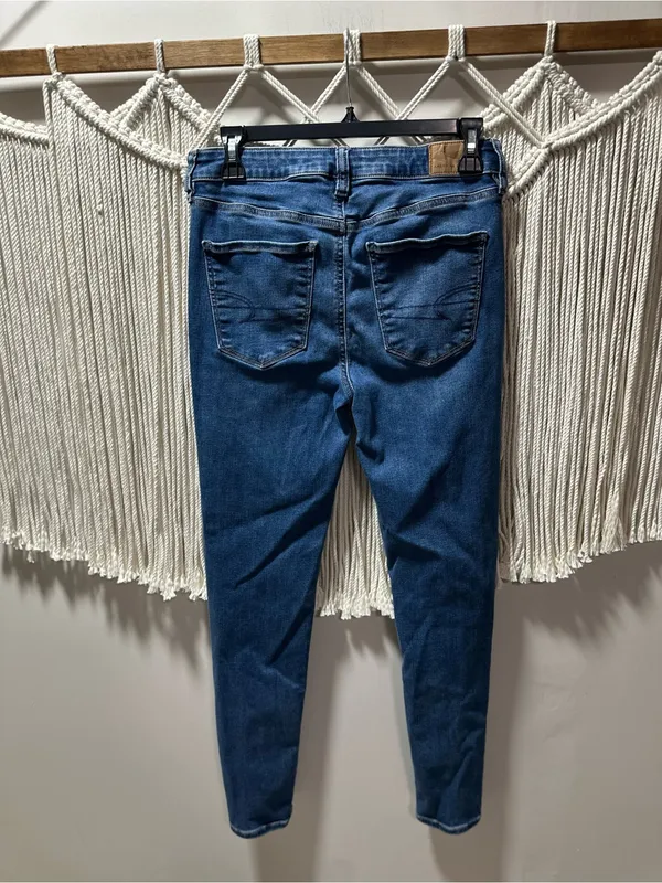 American Eagle Outfitters Blue Skinny Jeans - Image 2