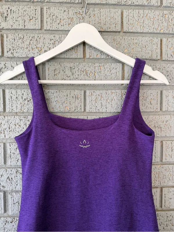 Beyond Yoga Spacedye Icon Midi Dress Size Small Purple - Image 7