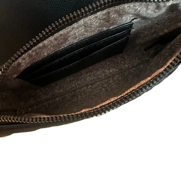 Women’s Black Tote Shoulder‎ Bag Handbag Purse - Image 14