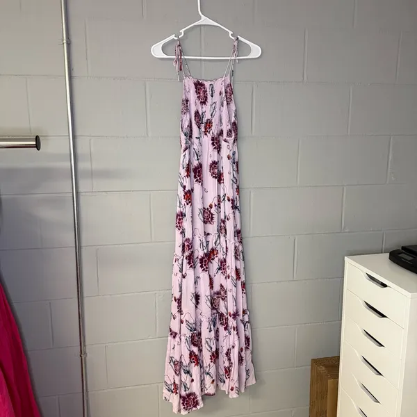 Free People Intimately Garden Party Floral Maxi Dress in Purple Women’s Sz Small - Image 7
