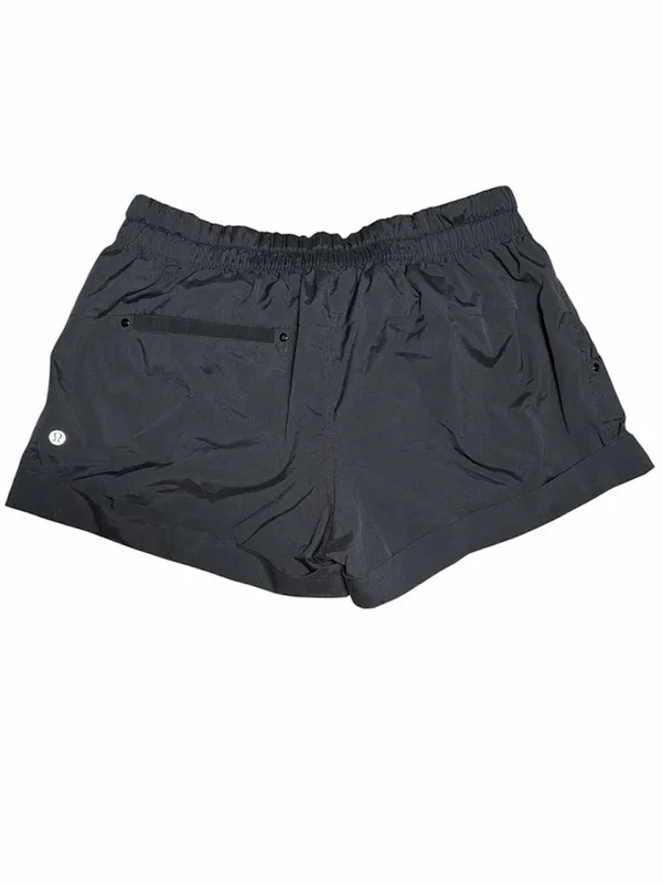 Lululemon Black Cuffed Athletic‎ Shorts Size 12 - Image 2
