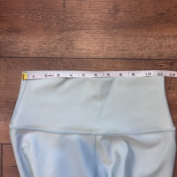 Alo Yoga High Waist Airlift Leggings Light Blue Small 26" Inseam Activewear Yoga - Image 7