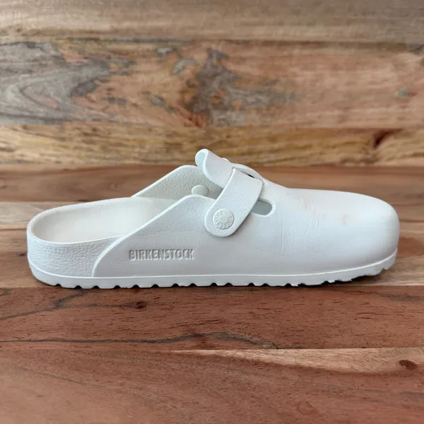 Birkenstock | 38 | Womens 7-7.5 | Boston Essentials EVA Slip-On Clog in Eggshell - Image 6