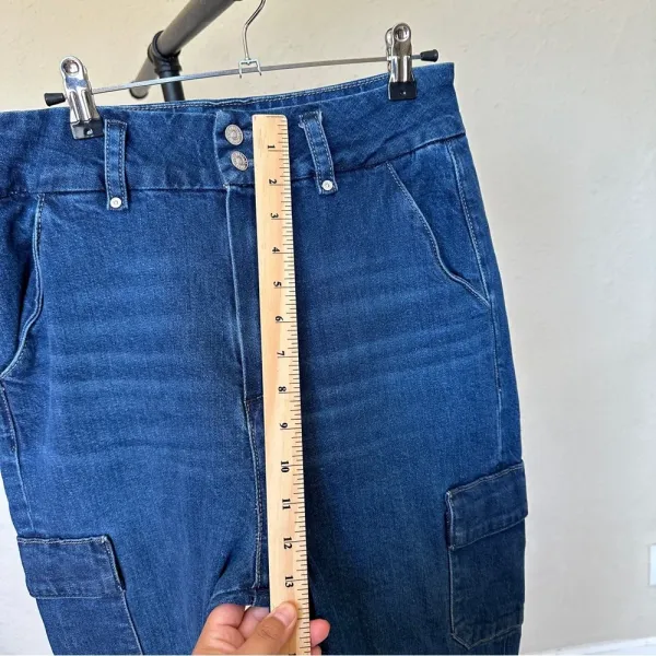 PAIGE Dion Jeans with cargo pockets size 31‎ dark wash - Image 8