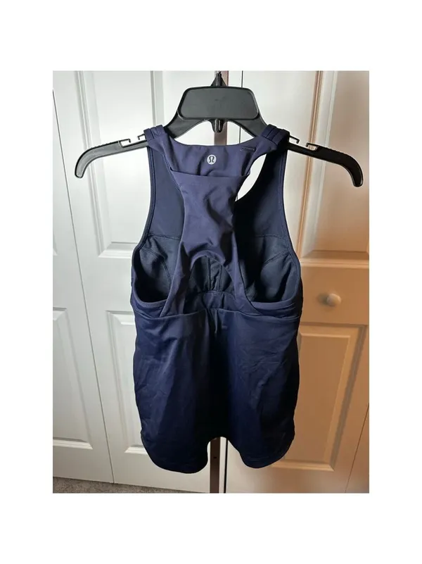 Lululemon Navy Sports Bra Tank Top S - Image 2