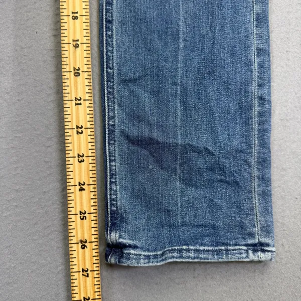 Mother‎ Denim High Rise Straight Leg Blue Jeans Medium Wash Size 28 USA Made - Image 8