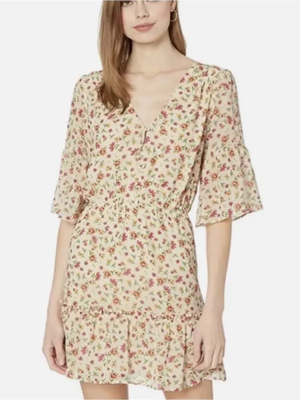 Lost + Wander Love in Bloom Floral Ruffle Mini Dress mini dress - Image 2