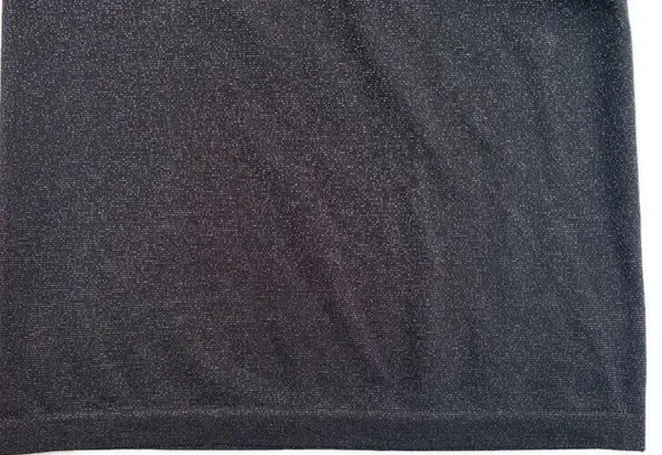 Wolford Black Metallic Long Sleeve Top XS - Image 3