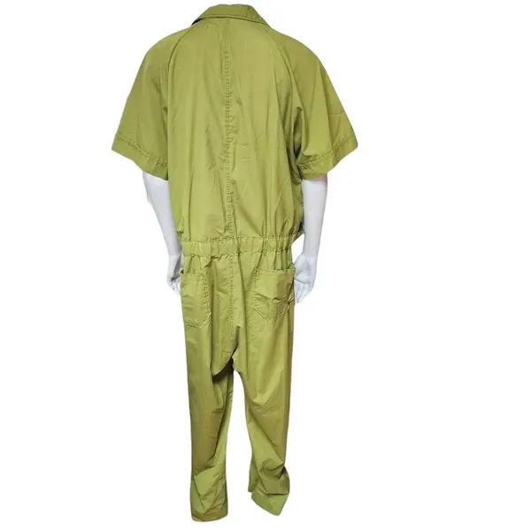 Vintage 70s Green Unisex Utility Jumpsuit - Image 4