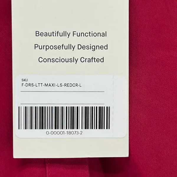 Everlane Tencel Gathered Maxi Dress L Pink Button Modest Oversized Quiet Luxury‎ - Image 12