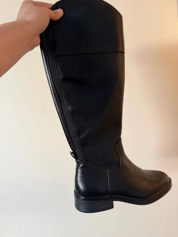 Black vintage boots Size 7.5 - Image 3